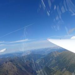Flugwegposition um 13:01:37: Aufgenommen in der Nähe von Kleinsölk, 8961, Österreich in 2860 Meter